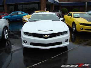 **SUMMIT WHITE** 2010 Camaros Spotted in US...on Detroit Dealer Lot!  PICS INSIDE!-2010camarowhite_2.jpg