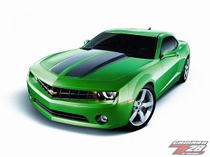 The New Green Machine: 2010 Camaro Synergy Green Special Edition-2010camarosynergygreen1.jpg