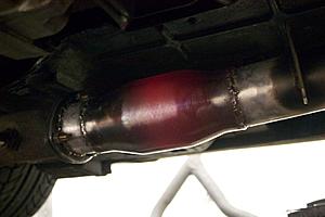 MagnaFlow 59959 cat glowing red (photo) - LT1 with LT headers-img_5732.jpg